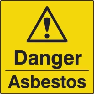 Image of Danger Asbestos - Labels (50 x 50mm Roll of 250)