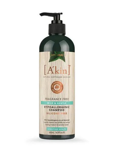 Image of Akin Hypoallergenic Mild & Gentle Shampoo 500ml