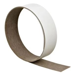 Image of BQ Matt White Worktop edging tape L3m