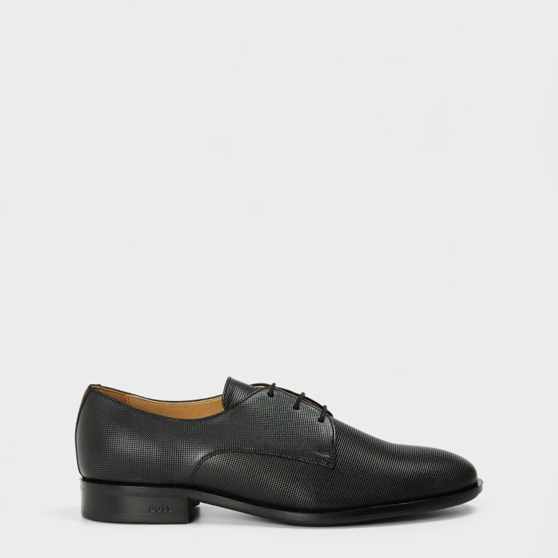 Image of Boss Mens Colby Derby Shoes Black male N/A