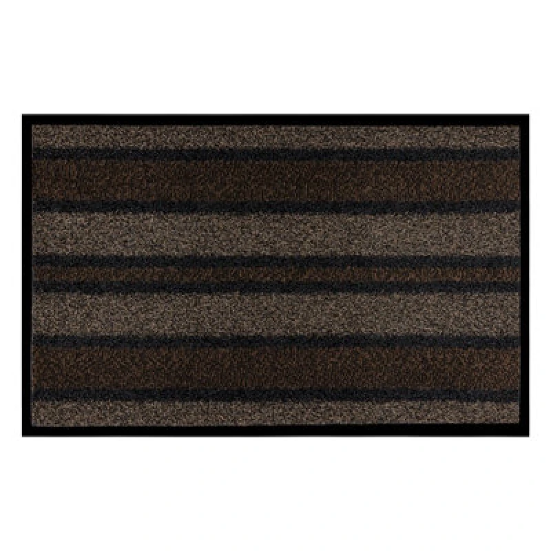 Image of RugsX Doormat Arizona 401 Antislip, Outdoor, Indoor, Gum - Brown 40X60 Cm