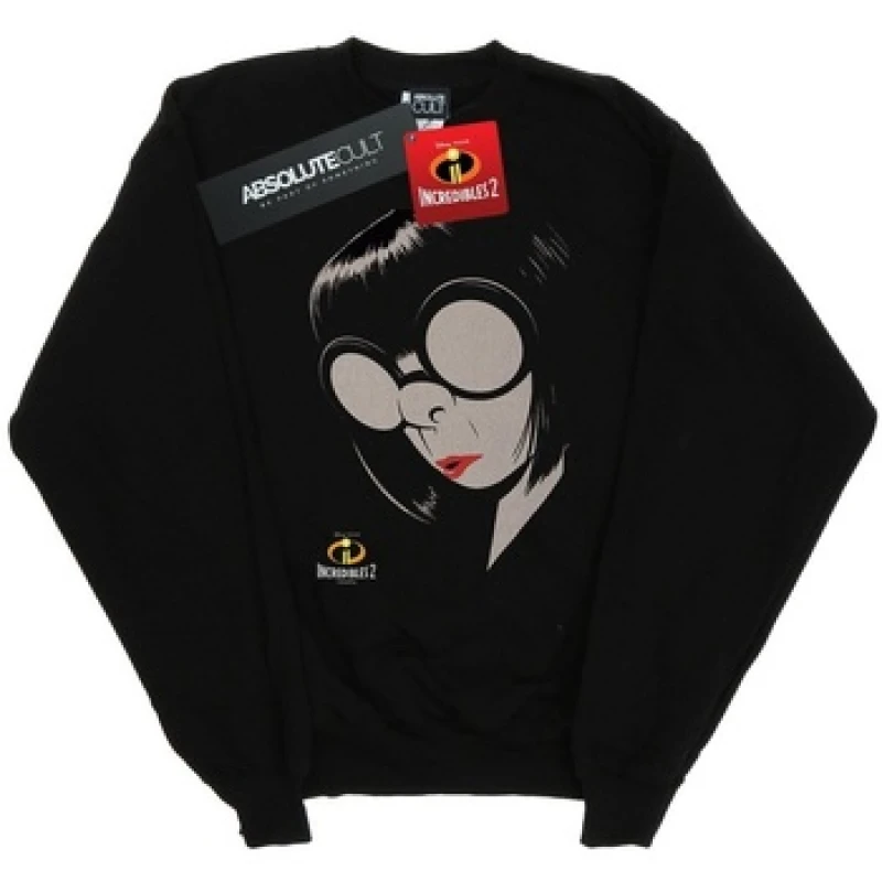 Image of Disney The Incredibles Edna Sweatshirt Black female