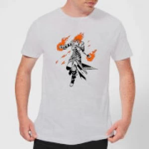 Image of Magic The Gathering Chandra Character Art T-Shirt - Grey - S