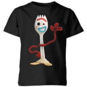 Image of Toy Story 4 Forky Kids T-Shirt - Black - 11-12 Years