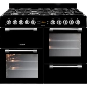 Image of Leisure CK100F232K 100cm Cookmaster Dual Fuel Range Cooker - Black