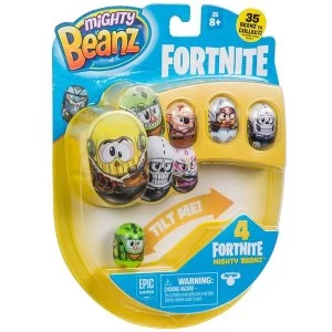Image of Mighty Beanz Fortnite 4 Pack