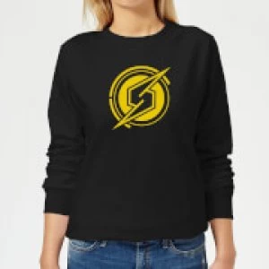 Image of Nintendo Metroid Samus Coin Womens Sweatshirt - Black - 5XL