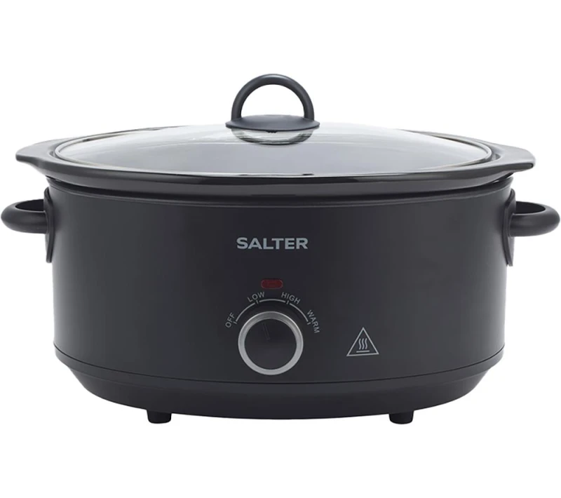 Image of Salter Kuro EK6250MBLK 6.5 Litre Slow Cooker - Black
