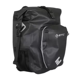 Image of ETC Arid Waterproof Roll top Pannier 27L Black