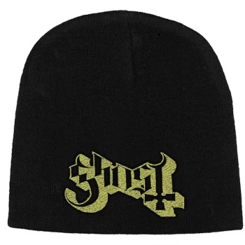 Image of Ghost - Logo Unisex Beanie Hat - Black
