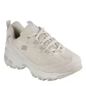 Image of Skechers Suede Layered Qtr Web - Beige