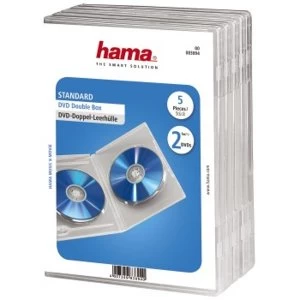 Image of Hama Standard Double DVD Jewel Case
