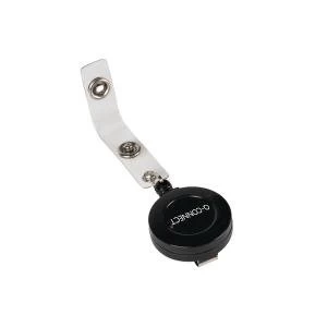 Image of Q-Connect Retractable Badge Reel 60cm Pack of 10 KF14147