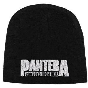 Image of Pantera - Cowboys from Hell Unisex Beanie Hat - Black