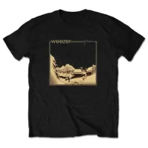 Image of Weezer - Pinkerton Unisex Large T-Shirt - Black