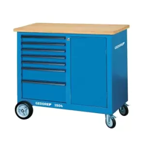 Image of Gedore Mobile workbench with 7 drawers