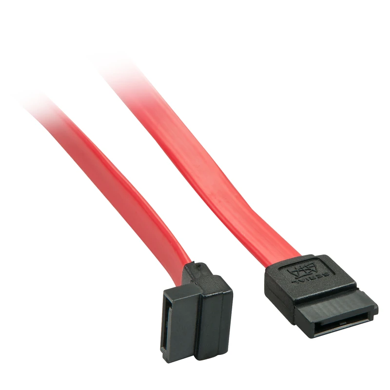 Image of Lindy 0.7m Internal SATA III cable. 90°