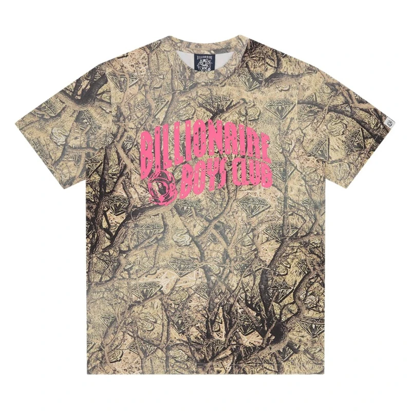 Image of Billionaire Boys Club Mens D&D Logo T-Shirt Camo male Medium