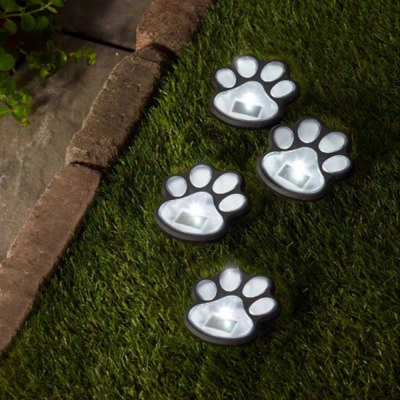 Image of Smart Solar Petpaw Lights - 4 Pack One Colour WEV3R Unisex