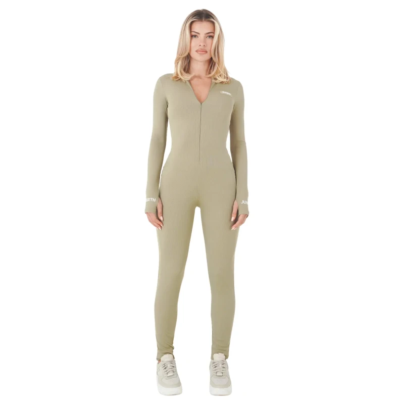 Image of Sixth June Womens logo jumpsuit Sixth June Vert Female M