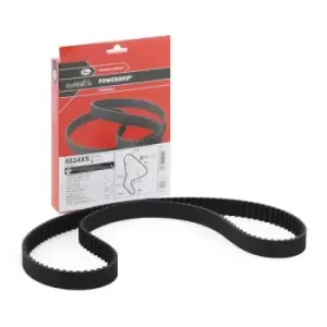 Image of GATES Timing Belt 5524XS Cam Belt,Toothed Belt FIAT,PEUGEOT,CITROEN,DUCATO Kasten (244),DUCATO Pritsche/Fahrgestell (230)
