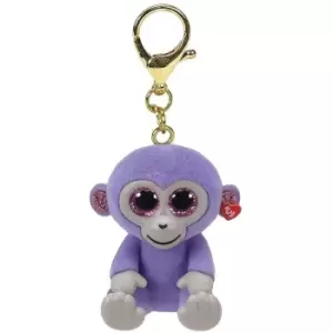Image of Grapes the Monkey Mini Boo Key Clip