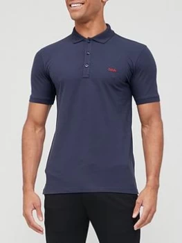 Image of Hugo Boss Dinos Polo Shirt Navy Size 2XL Men