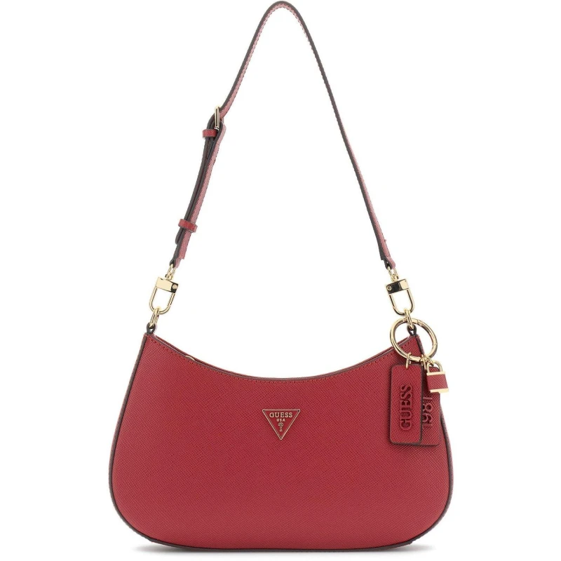Image of Guess Noelle Shoulder Bag Womens Carmine female One Size
