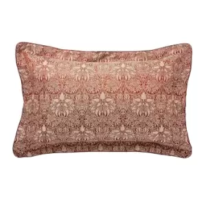 Image of William Morris Crown Imperial Oxford Pillowcase, Red