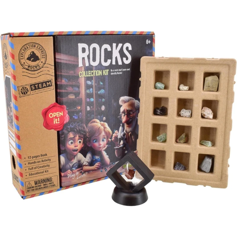 Image of Kandytoys Kids Geology Science Kit Multi Colour unisex One Size