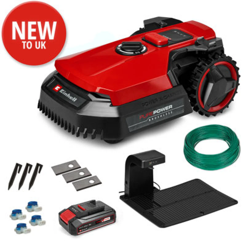 Image of Einhell FREELEXO 500 18v Cordless Robotic Lawnmower 180mm FREELEXO 500 Batteries: 1 x 2.5ah Li-ion