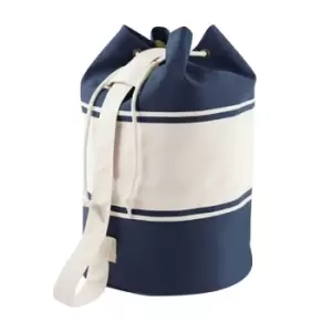 Image of Quadra 30L Duffle Bag (One Size) (Navy/Off White)