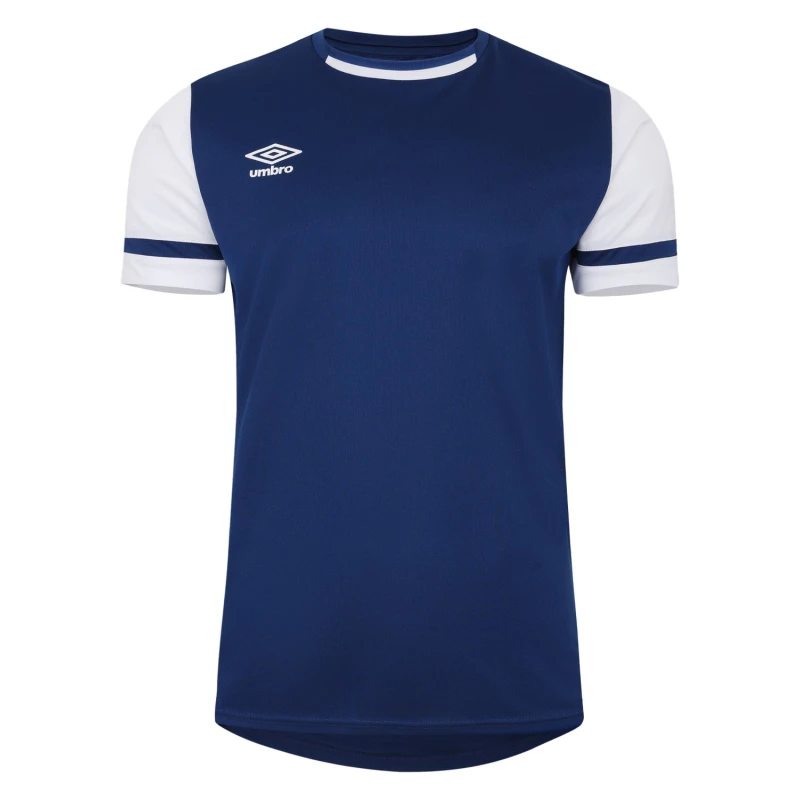 Image of Umbro Umbro Men Cavelle Jersey T-Shirt in Navy Size: Small Navy S Male 5063652570012