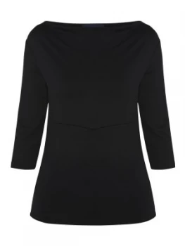 Image of Helen McAlinden Cowl Top Blue