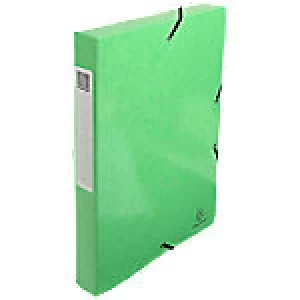 Image of Exacompta Filing Box 59923E Lime Card 25 x 4 x 33 cm
