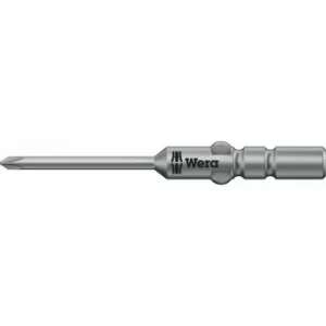 Image of Wera 851/21 J 4mm HIOS Direct Drive Phillips Screwdriver Bits PH00 40mm Pack of 1