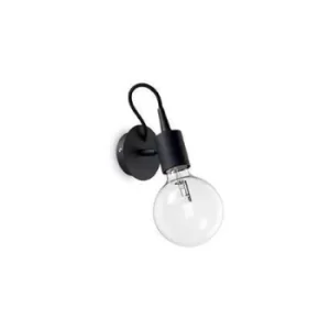 Image of Edison 1 Light Wall Light White, E27