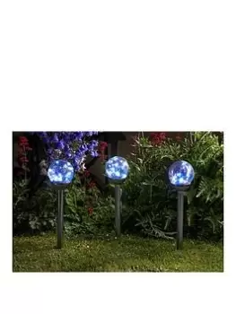 Image of Smart Solar Firefly Opal Stake Light, 4Pk