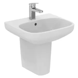 Image of Ideal Standard I.life A 50Cm Basin And Semi-pedestal Pack
