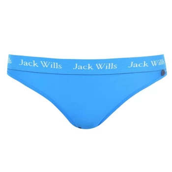 Image of Jack Wills Stanford Classic Bikini Bottoms - Blue