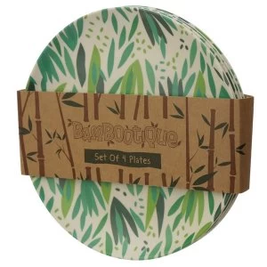 Image of Bamboo Composite Willow Reusable Plate Set of 4