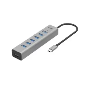 Image of i-tec USB-C Charging Metal HUB 7 Port