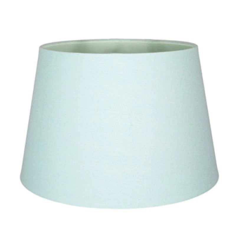 Image of Happy Homewares Classic 10" Duck Egg Linen Fabric Drum Table/pendant Lamp Shade 60W Maximum