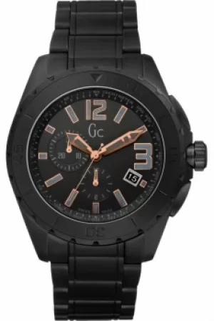 Image of Mens Gc Sport Class XXL Blackout Ceramic Watch X76009G2S
