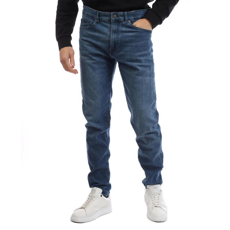Image of Boss Mens Taber Slim Fit Jeans Navy male 30W R