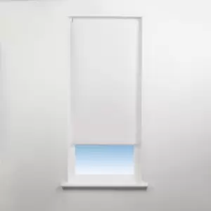 Image of Universal Plain Snow White Blackout Roller Blind Snow White