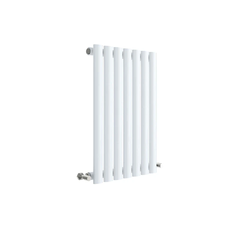 Image of Balterley Horizontal Single Panel Radiator 1034 BTU Gloss White 600mm x 412mm White unisex