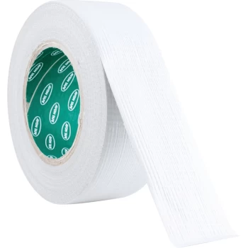 Image of White Polyethylene Cloth Tape - 50MM X 50M