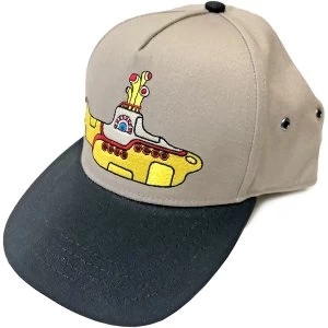 Image of The Beatles - Yellow Submarine Unisex Snapback Cap - Neutral/Black