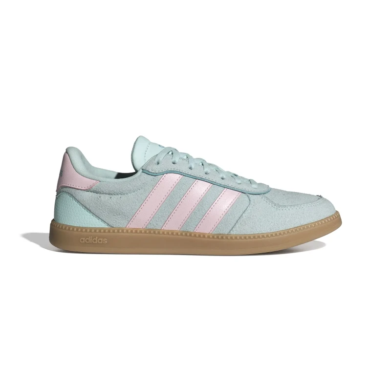 Image of adidas BREAKNET SLEEK womens Shoes (Trainers) in Blue